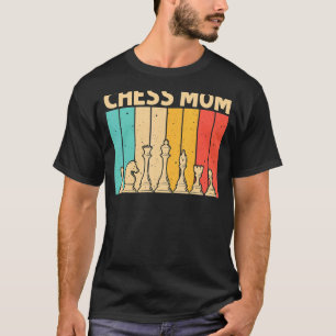Camiseta Legal Xadrez Para Mamãe Mamãe Piece Chess Coach C