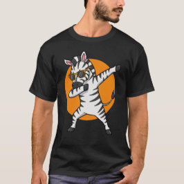 Camiseta Legal Zebra Dabbing com óculos escuros