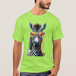 Camiseta Legal Zebra Vibes