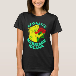 Camiseta Legalizar Casamento Iguana