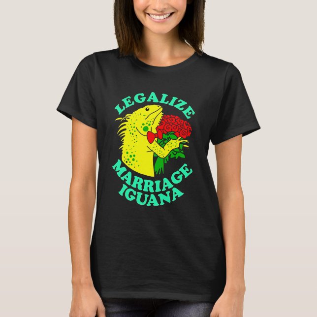 Camiseta Legalizar Casamento Iguana (Frente)