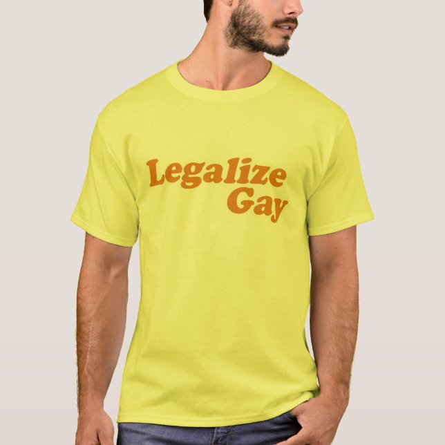Camiseta Legalizar Gay (Frente)