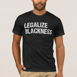 Camiseta Legalizar o orgulho negro africano