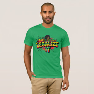 Camiseta Legalizar regulamentação de ti