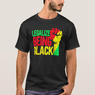 Camiseta Legalizar ser negro histórico mês de melanina afri