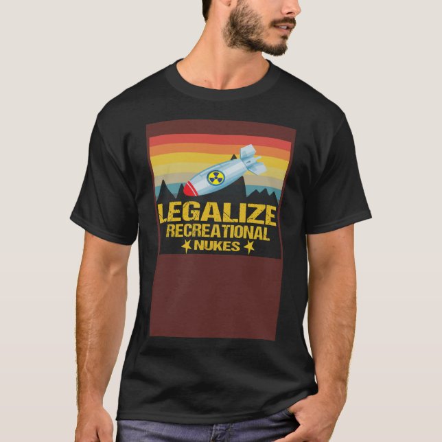 Camiseta Legalizar Vintage de Núcleos Recreacionais (Frente)
