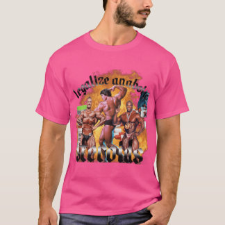 Camiseta LEGALIZE ESTEROIDES ANABÓLICOS garota