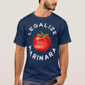 Camiseta Legalize Nosso Presente Marinara Tomato Para Homen