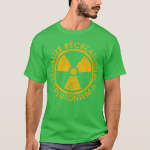 Camiseta Legalize Plutônio Recreativo Divertido engraçado