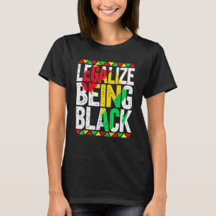 Camiseta Legalize Ser História Negra-Africana Mont