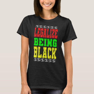Camiseta Legalize Ser História Negra Mês África-América