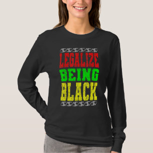 Camiseta Legalize Ser História Negra Mês África-América