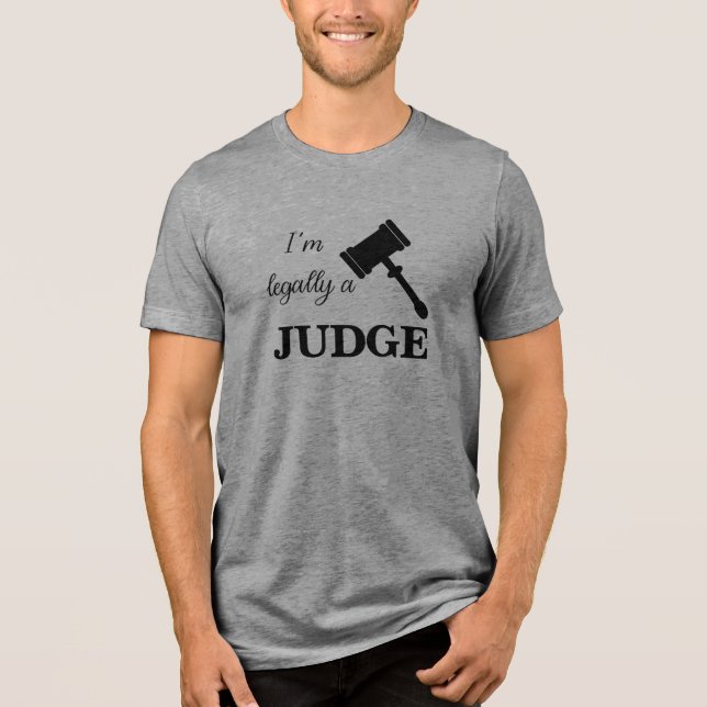 Camiseta Legalmente um Juiz (Frente)