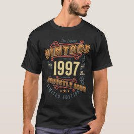 Camiseta Legend 1997 Limited Edition | Id Do Presente De An