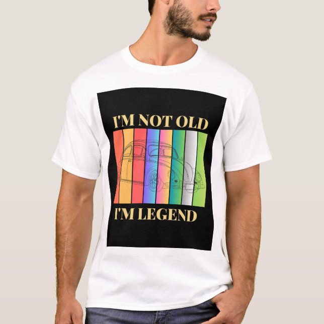 Camiseta Legend cars (Frente)