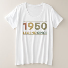 Camiseta Legend Since 1950