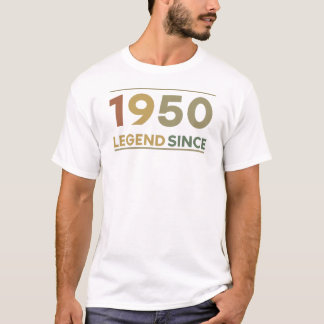 Camiseta Legend Since 1950