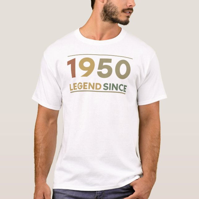 Camiseta Legend Since 1950 (Frente)