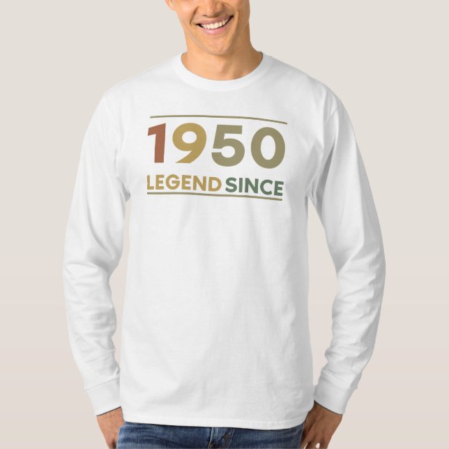 Camiseta Legend Since 1950 (Frente)