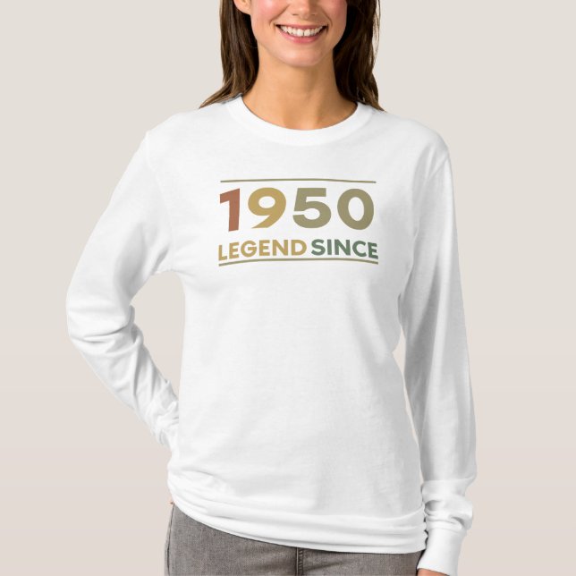 Camiseta Legend Since 1950 (Frente)