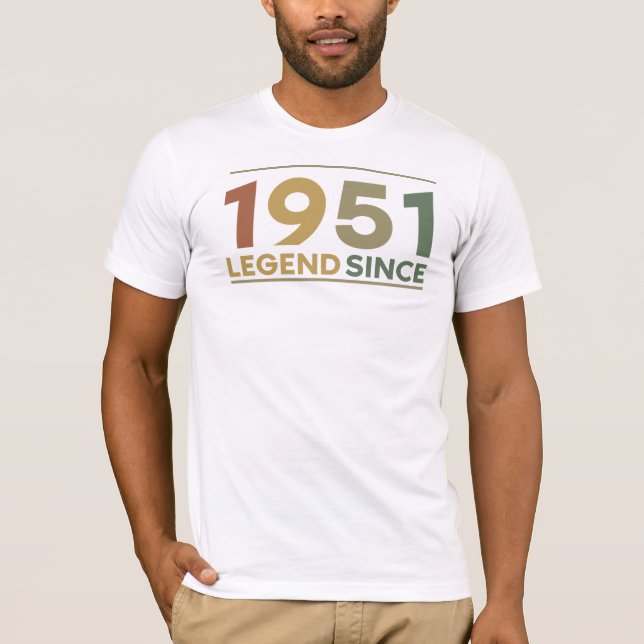 Camiseta Legend Since 1951 (Frente)