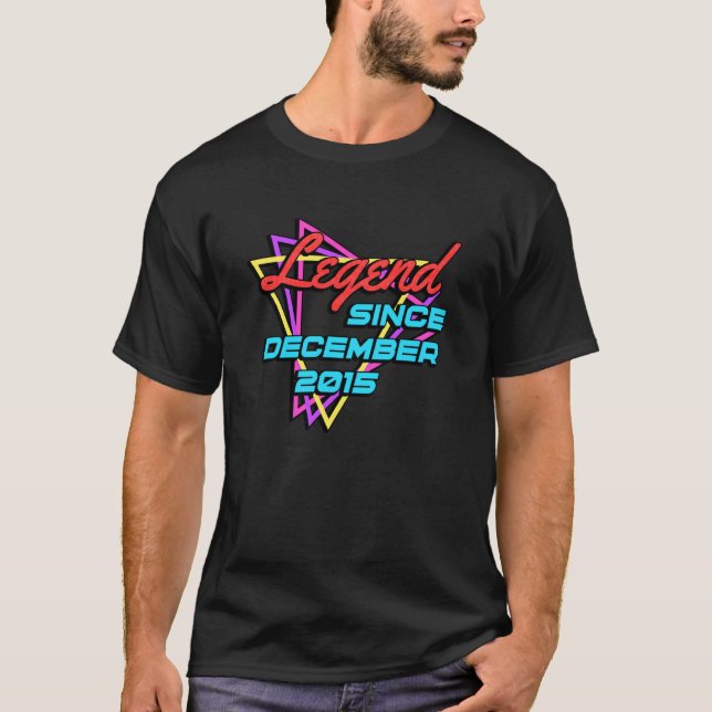 Camiseta Legend Since December 2015 (Frente)