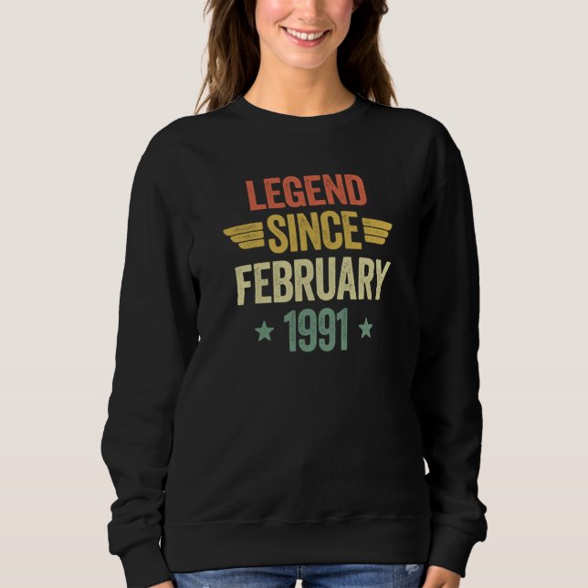 Camiseta Legend Since February 1991 (Frente)