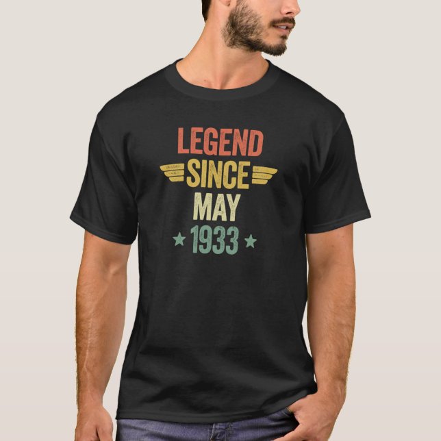 Camiseta Legend Since May 1933 (Frente)