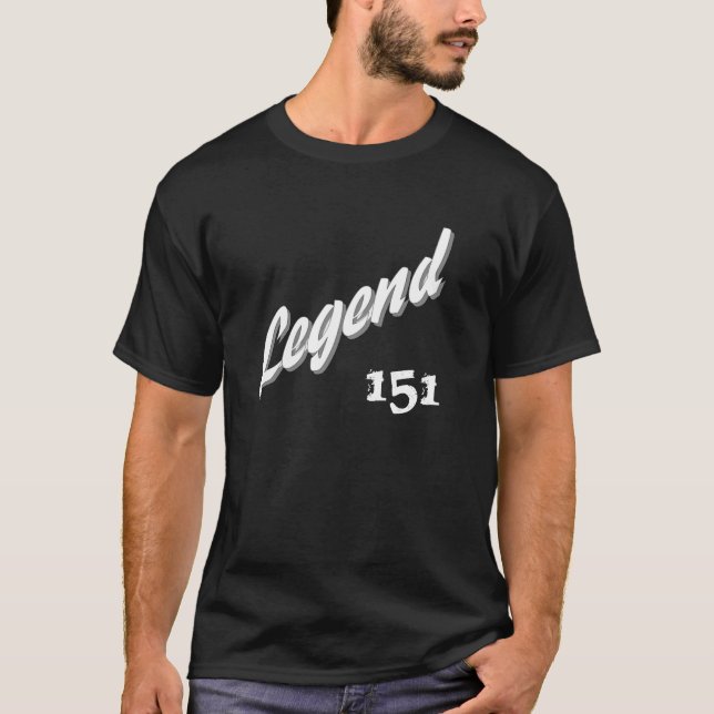 Camiseta Legenda 151 (Frente)
