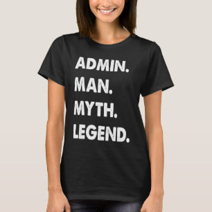 Camiseta Legenda 1 do Mito do Admin