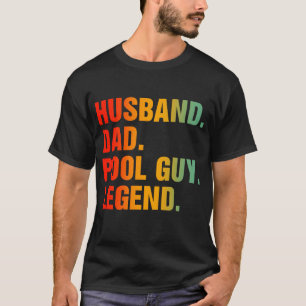 Camiseta Legenda da Cara Piscina do marido