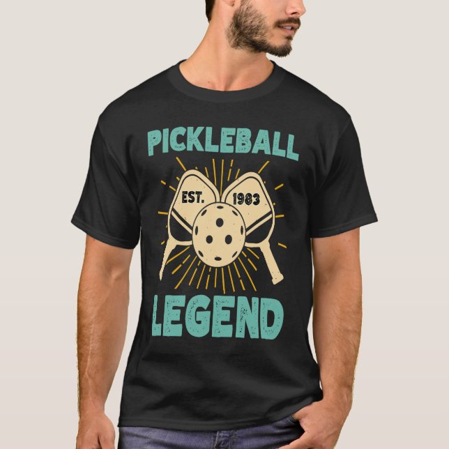 Camiseta Legenda da Pickleball no Est. 1983 (Frente)