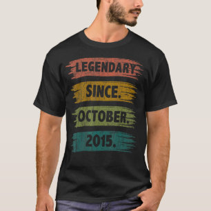 Camiseta Legenda De 15 Anos Desde Outubro De 2007 15
