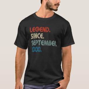 Camiseta Legenda De 22 Anos Desde Setembro De 2000 22º Bir