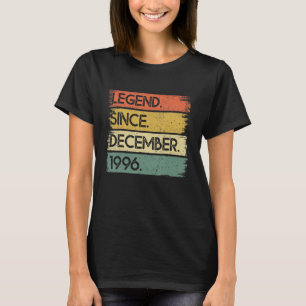 Camiseta Legenda de 26 anos desde dezembro de 1996 26.º Nas