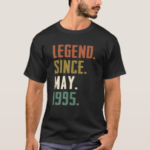 Camiseta Legenda de 27 anos desde maio de 1995 27.o anivers