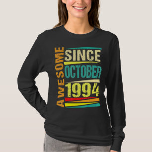 Camiseta Legenda de 28 anos desde outubro de 1994 28º Nasci