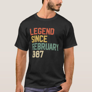 Camiseta Legenda de 35 anos desde fevereiro de 1987