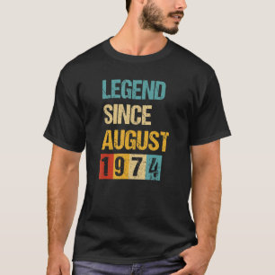 Camiseta Legenda de 48 anos desde agosto de 1974