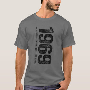 Camiseta Legenda De Aniversário De 1969 Desde 1969 Oferece