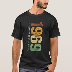 Camiseta Legenda De Aniversário De 1969 Desde 1969 Oferece
