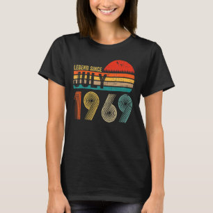 Camiseta Legenda De Aniversário Retroativa De 53 Anos Desde