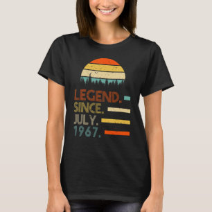 Camiseta Legenda De Aniversário Retroativa De 55 Anos Desde