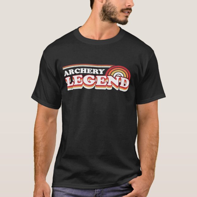Camiseta Legenda de Archery Engraçado (Frente)