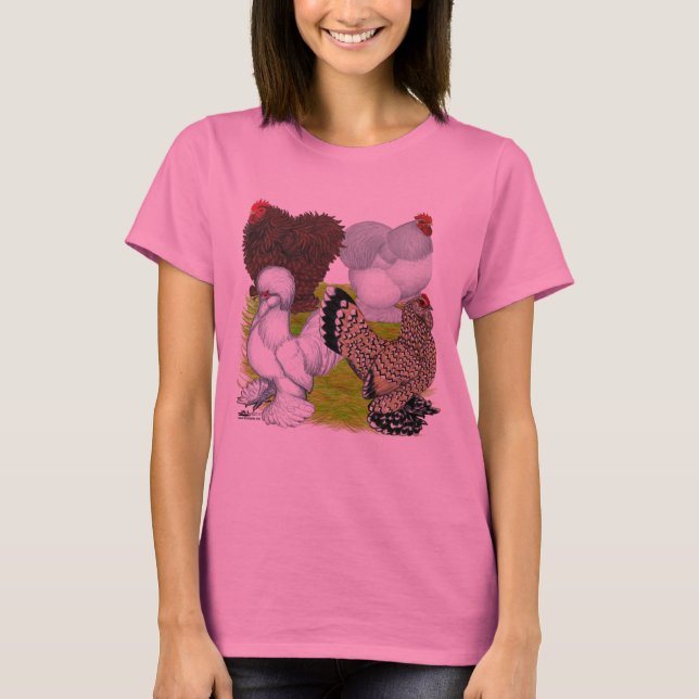 Camiseta Legenda de Bantams Feather (Frente)