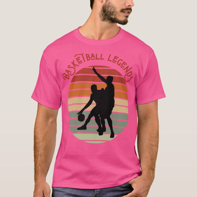 Camiseta Legenda de basquete (Frente)