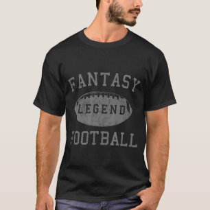 Camiseta Legenda de futebol de Vintage Fantasy