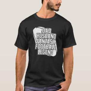 Camiseta Legenda de futebol do Pai de futebol americano