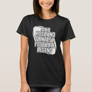 Camiseta Legenda de futebol do Pai de futebol americano