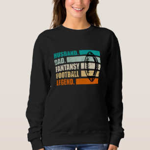 Camiseta Legenda de futebol do Pai Marido Fantasy